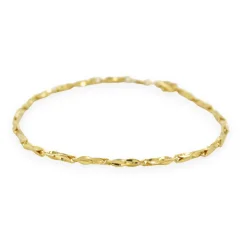 Zlatý náramek kroucený 21cm 4,35g