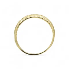 Celozlatý prsten s antickým vzorem