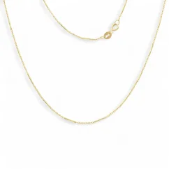 Zlatý řetízek Anker zdobený 55cm