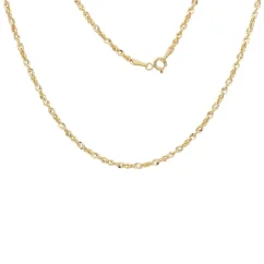 Zlatý řetízek Valis 3D 50cm