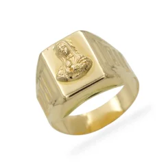 Zlatý pánský prsten s madonkou 5,61g