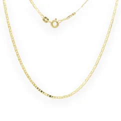 Zlatý řetízek Valentino 55cm 2,80g