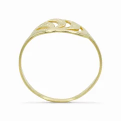 Zlatý prsten zdobený 1,22g