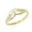 Zlatý prsten do špičky zdobený 0,94g