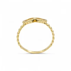 Moderní zlatý prsten křídla 1,22g