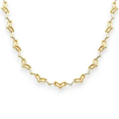 Zlatý náhrdelník z kombinovaného zlata 45cm 11,91g