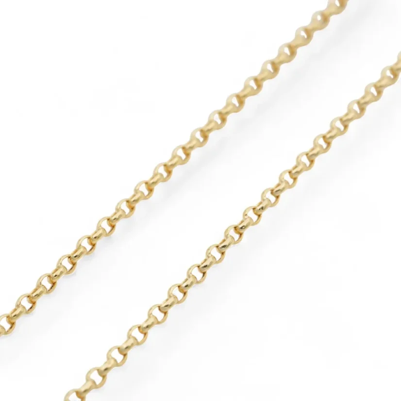 Zlatý řetízek Rolo 45cm