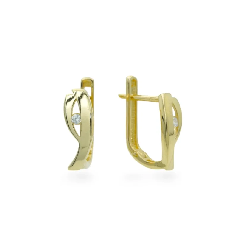 Elegantní náušnice se zirkonem