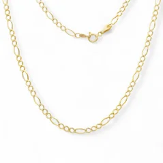 Zlatý řetízek Figaro 50cm 4,68g