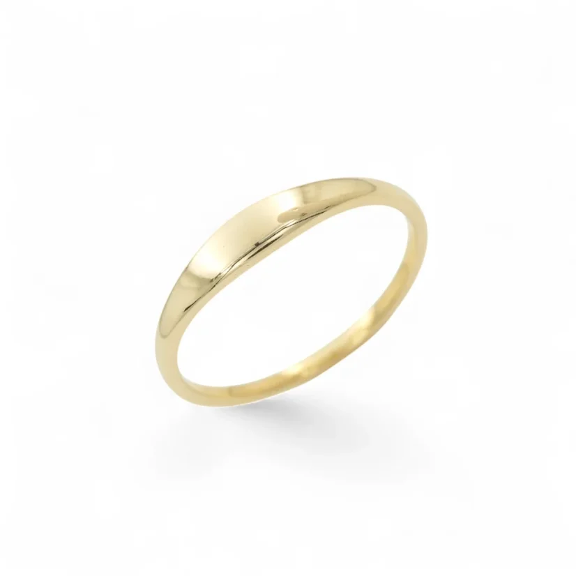 Zlatý prsten minimalistický lesklý 1,58g