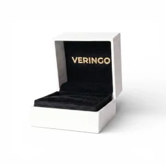 Luxusní koženková krabička s velurem