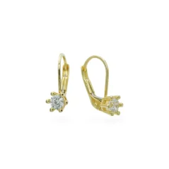 Elegantní náušnice se zirkonem