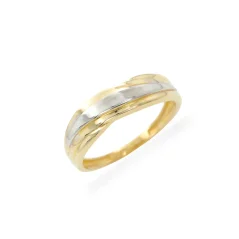 Zlatý prsten kombinovaný 1,77g