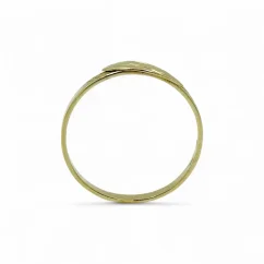 Minimalistický celozlatý prsten s rytinou v.58 1,38g