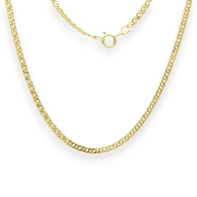 Zlatý řetízek Rombo 50cm 4,97g