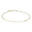 Zlatý náramek Lip Chain 18cm
