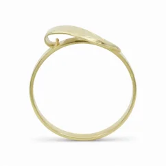 Zlatý prsten s rytým detailem 1,51g
