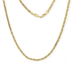 Zlatý řetízek Královská Vazba 65cm