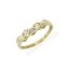 Zlatý prsten s bílými kamínky 1,77g