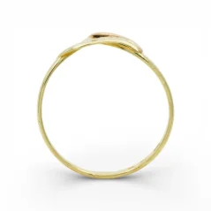 Vintage prsten do špičky z kombinovaného zlata 1,07g