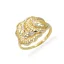 Zlatý prsten s výrazným zdobením 2,29g
