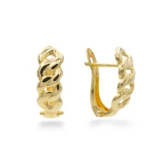 Zlaté náušnice pancer 1,51g