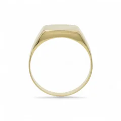 Celozlatý pánský prsten s designovým broušením 4,10g