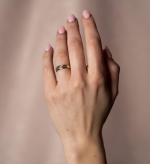 Zlatý prsten propletený 2,15g