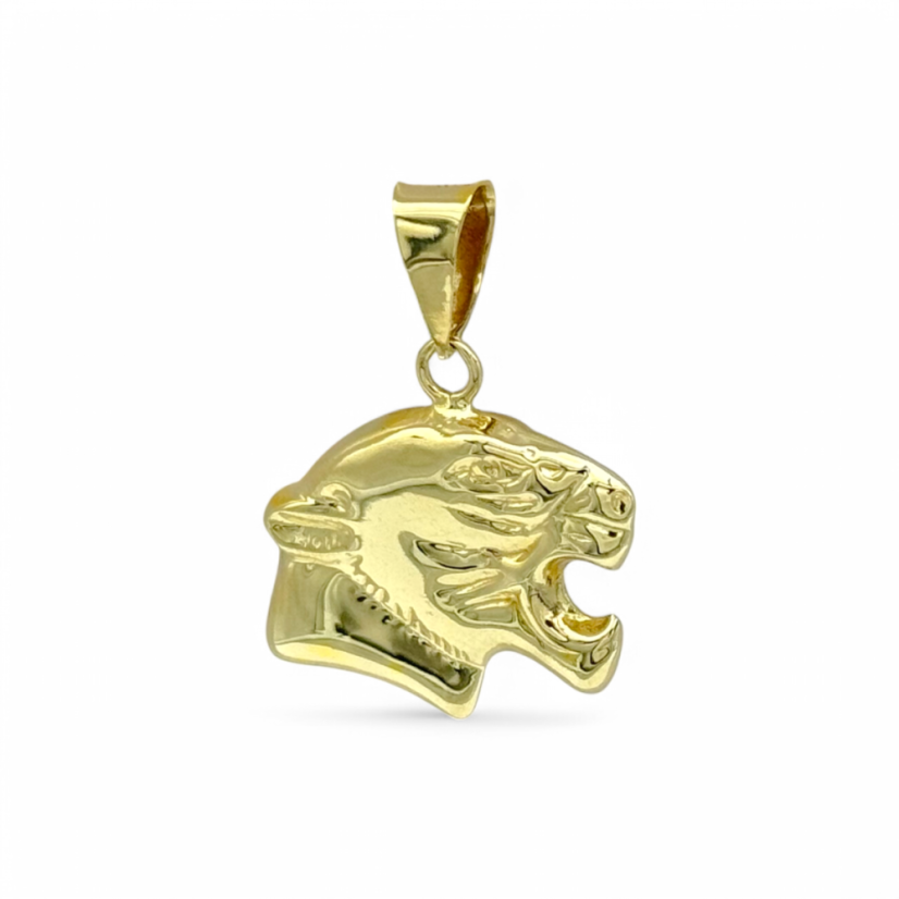 Zlatý přívěsek Puma 1,65g