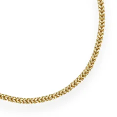 Zlatý náramek Fox s broušením 19cm 5,46g