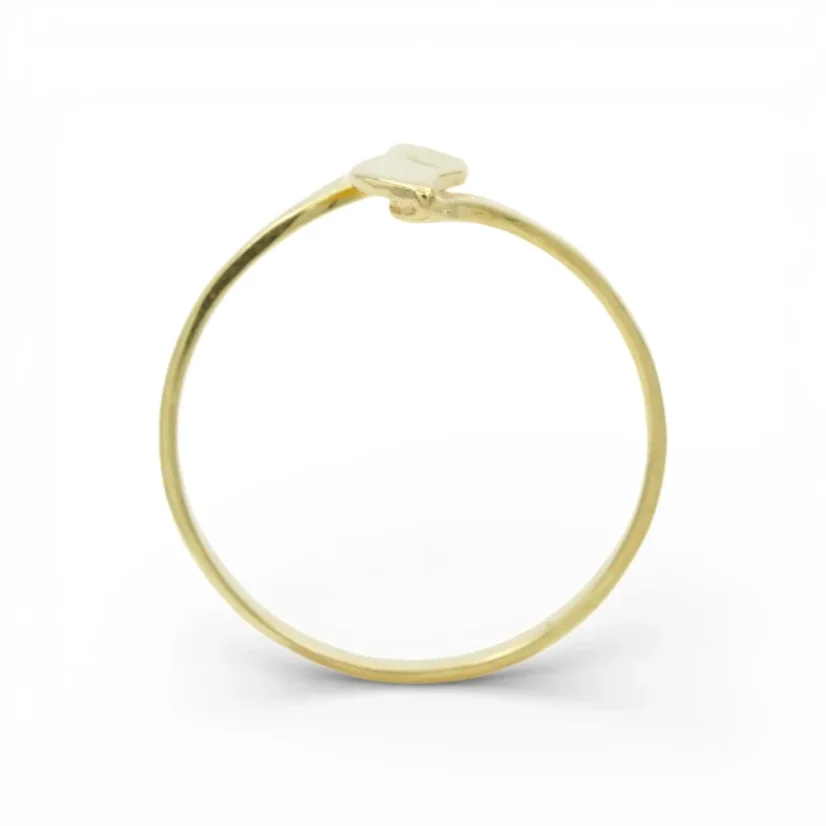 Jemný prsten ze žlutého zlata 1,15g