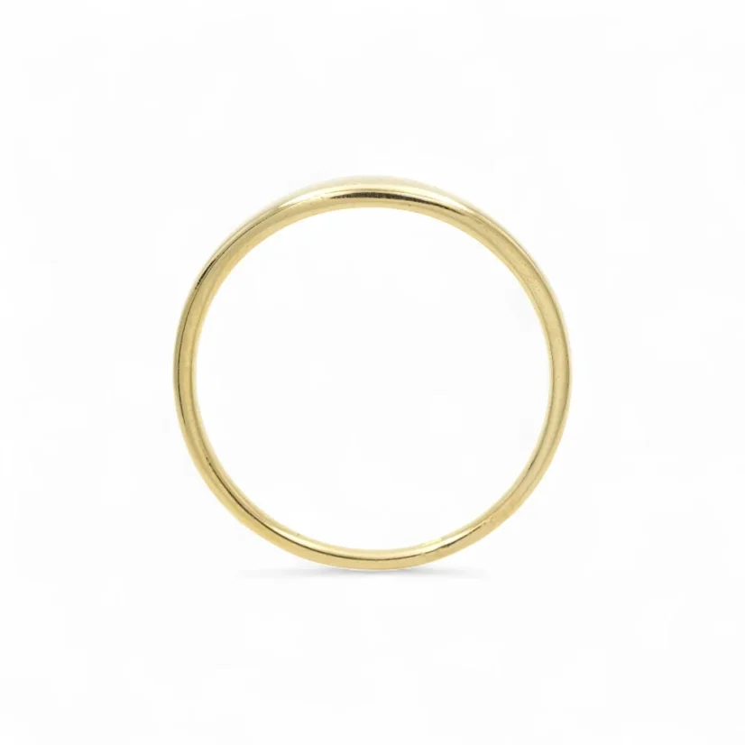 Zlatý prsten minimalistický lesklý 1,58g