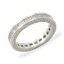 Stříbrný prsten s čirými zirkony - Velikost: 56
