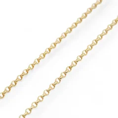 Zlatý řetízek Rolo 40cm