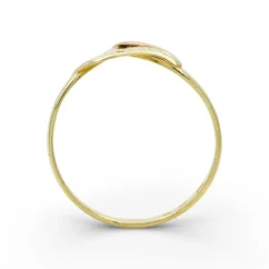 Vintage prsten do špičky z kombinovaného zlata 1,07g