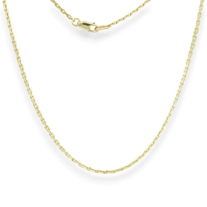 Řetízek Ankr ze žlutého zlata 55cm