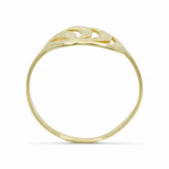 Zlatý prsten zdobený 1,22g