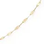 Zlatý náramek Lip Chain 18cm