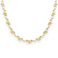 Zlatý náhrdelník z kombinovaného zlata 45cm 11,91g