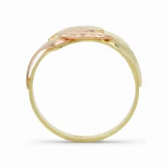 Vintage zlatý prsten kombinovaný 2,14g