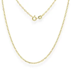 Zlatý řetízek Anker zdobený 55cm 2,43g