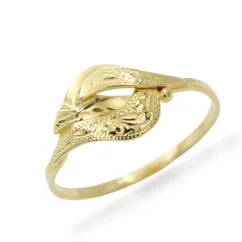 Vintage prsten z žlutého zlata 1,37g
