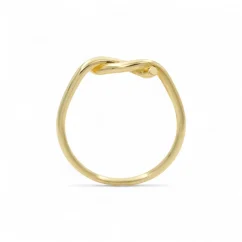 Minimalistický zlatý prsten proplétaný 1,66g