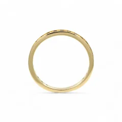 Elegantní prsten s černými zirkony v.54 1,90g