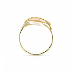 Vintage prsten z kombinovaného zlata 2,92g