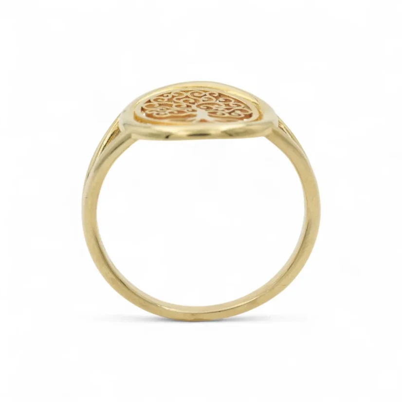 Zlatý prsten Strom Života 1,97g