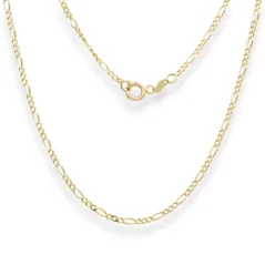 Zlatý řetízek Figaro 50cm 3,56g