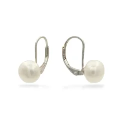 Stříbrné náušnice s perlami