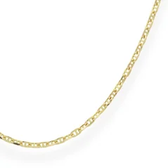 Zlatý řetízek Anker zdobený 55cm 2,43g