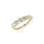 Zlatý prsten kombinovaný lesklý 1,71g